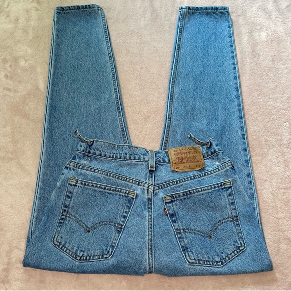 Y2k Vintage Levi’s 512 slim fit tapered leg jean size 11 /L28 1/2 - Picture 2 of 16